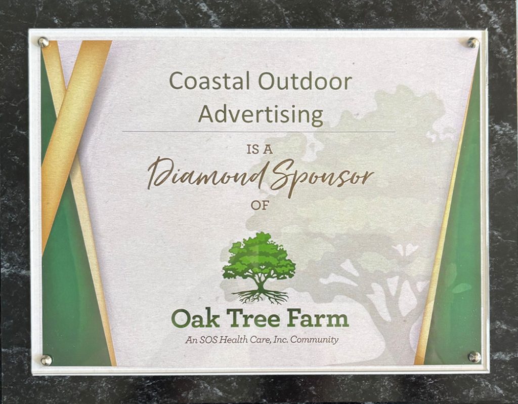 oak tree farm diamond sponsor